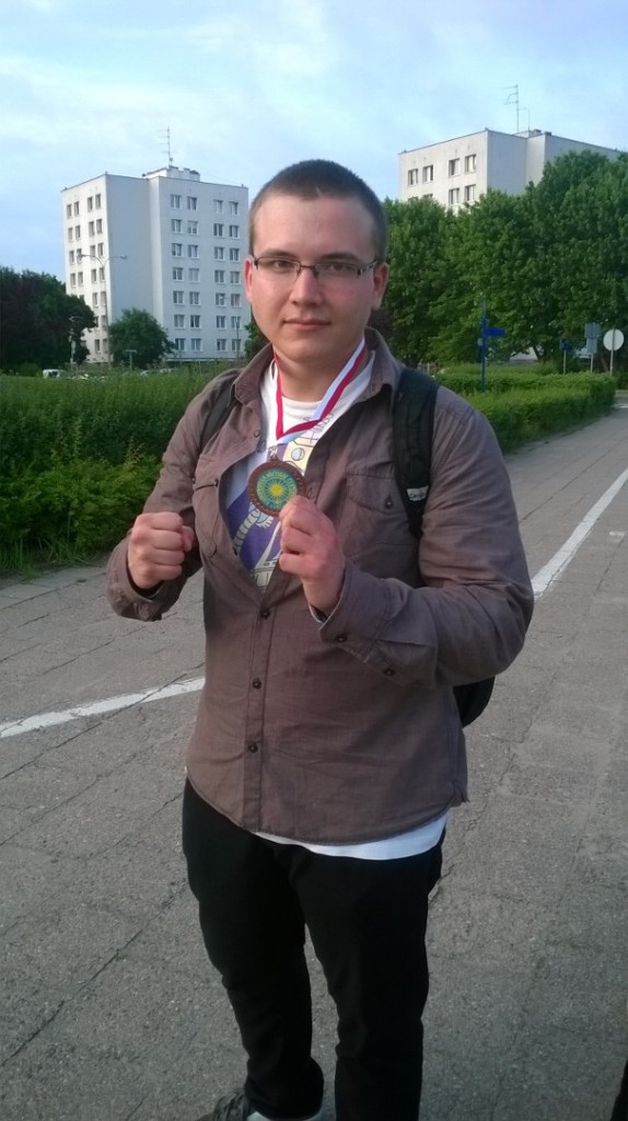 Brązowy medal współzałożyciela inthecage.pl na AMJP