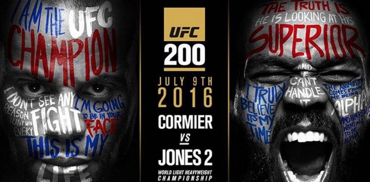 Oficjalnie: Jon Jones vs Daniel Comier walką wieczoru gali UFC 200!