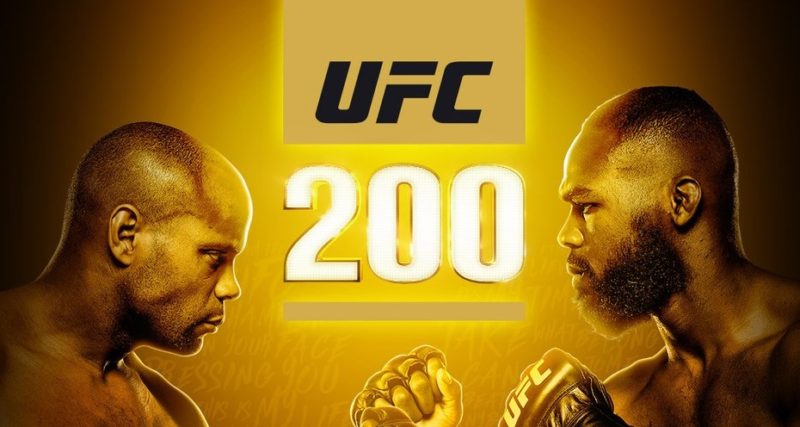 Oficjalny plakat jubileuszowej gali UFC 200