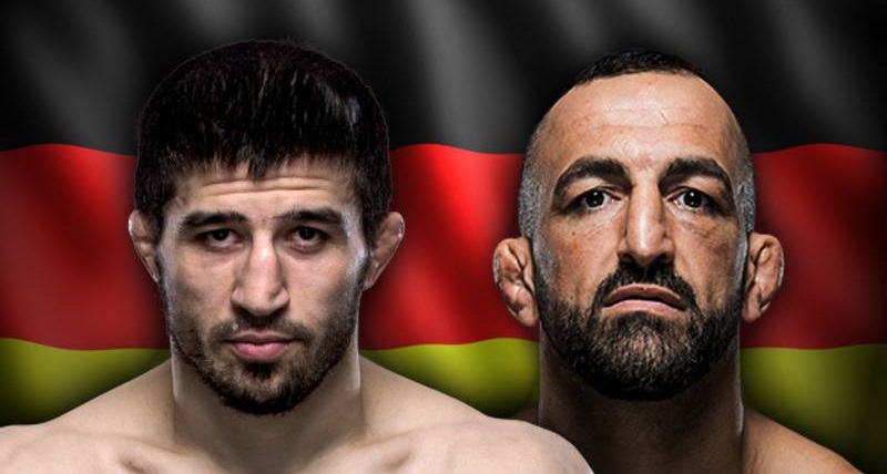 Rustam Khabilov vs Reza Madadi kolejnym starciem na UFC w Hamburgu