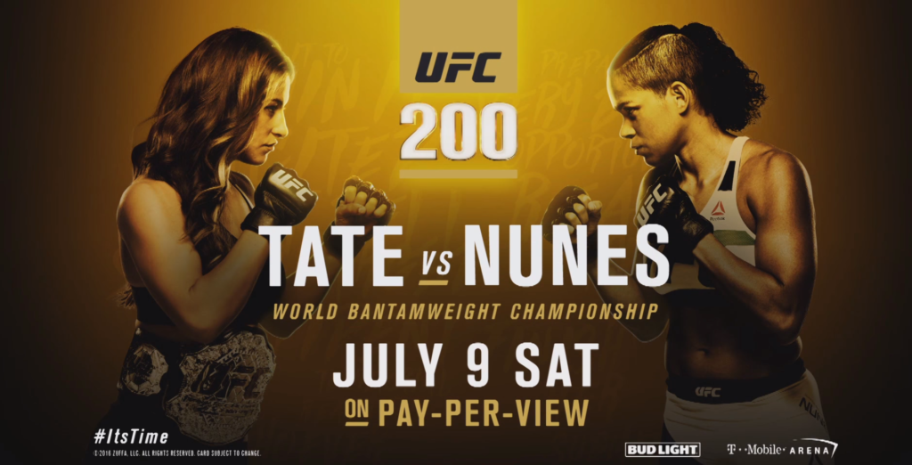 UFC 200: Miesha Tate vs Amanda Nunes zapowiedź Joe Rogana