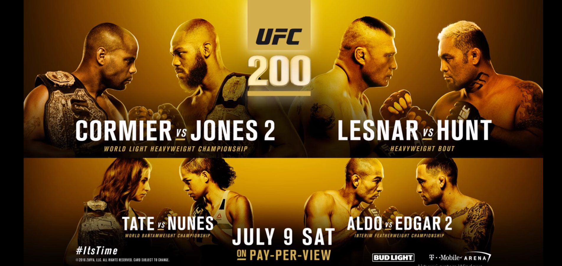 UFC 200: Rozszerzona wideo zapowiedż