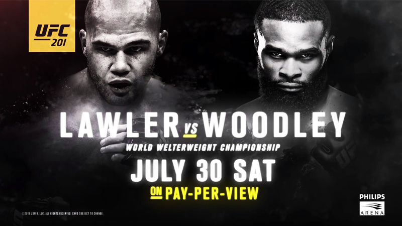 Typowanie UFC 201: Lawler vs Woodley