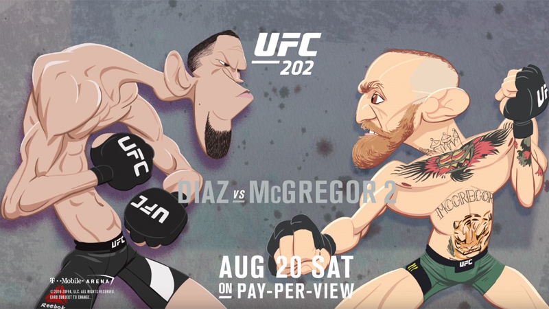 UFC 202: Animowana zapowiedź