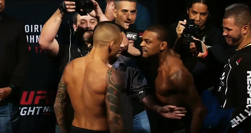 UFC Hidalgo: Poirier vs Johnson twarzą w twarz [WIDEO]