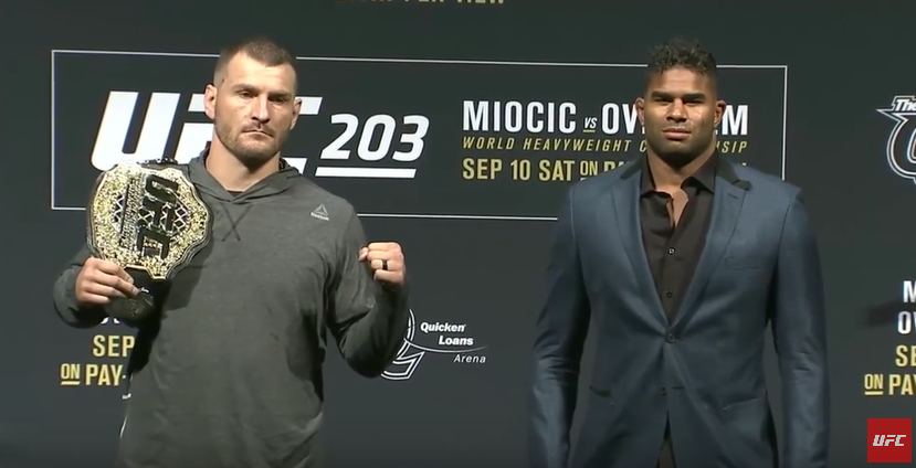 Spotkania twarzą w twarz przed UFC 203 [wideo]