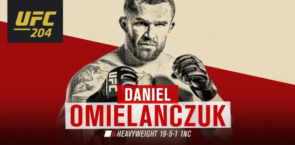 Daniel Omielańczuk przegrywa z „Wieżowcem” podczas UFC 204