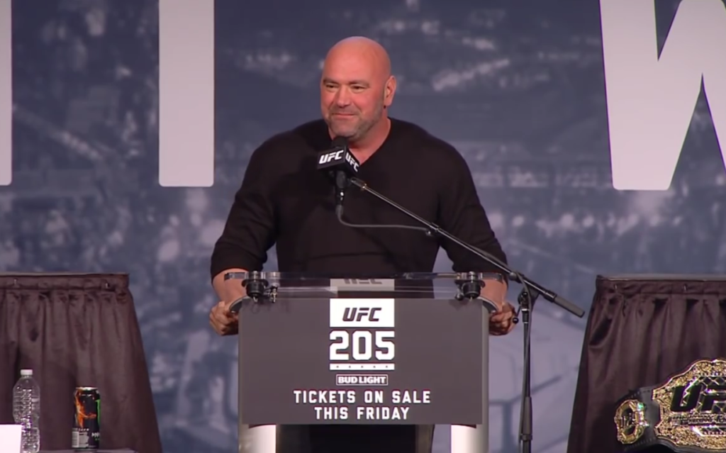 Dana White: „UFC 205 pobiło rekord wpływów z bramki w Madison Square Garden”