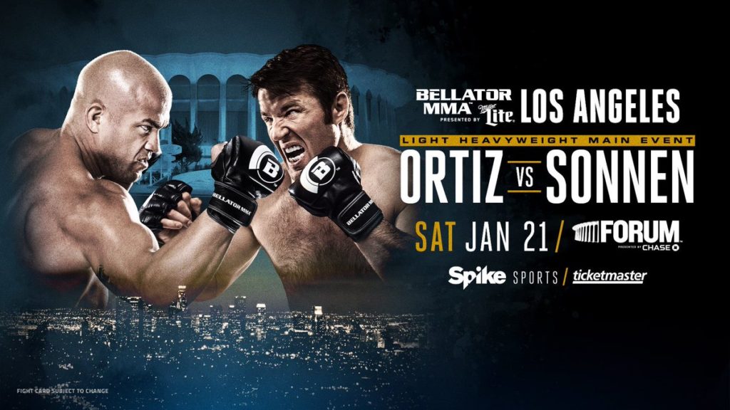 Chael Sonnen vs. Tito Ortiz na Bellator 170