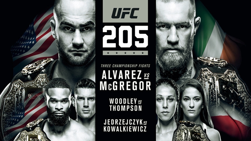 UFC 205: Alvarez vs. McGregor – wyniki