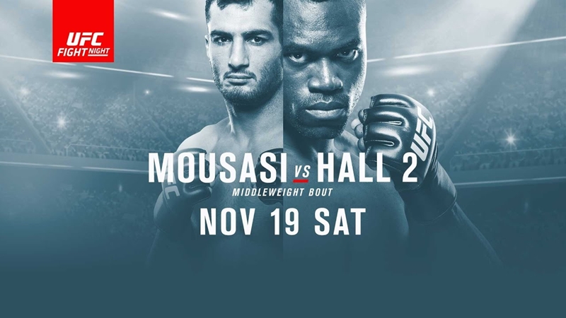 UFC Fight Night 99: Mousasi vs. Hall 2 – wyniki