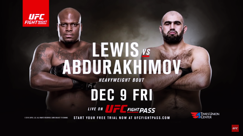 UFC Fight Night 102: Lewis vs. Abdurahimov – zapowiedź [wideo]