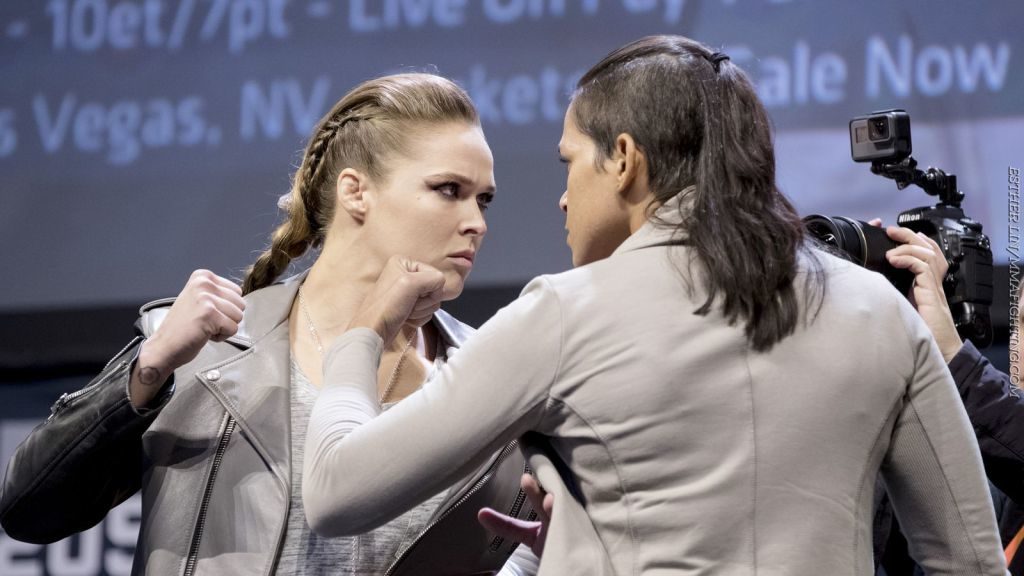 Amanda Nunes chora na 10 dni przed walką z Rondą Rousey