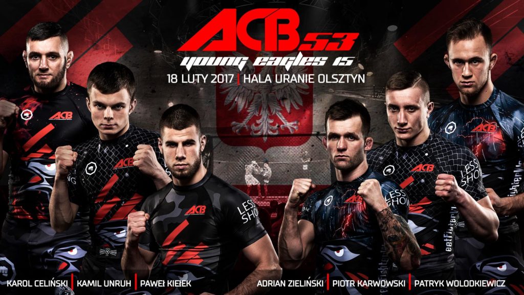 ACB 53: Uzupełniona karta walk, Polscy zawodnicy poznali swoich przeciwników
