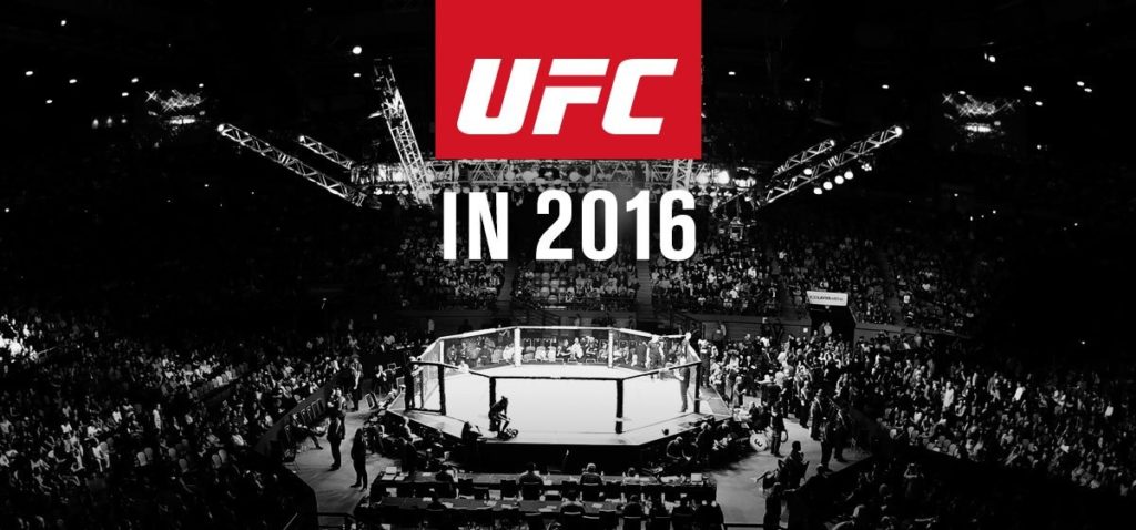 UFC podsumowuje swoje gale w 2016 roku