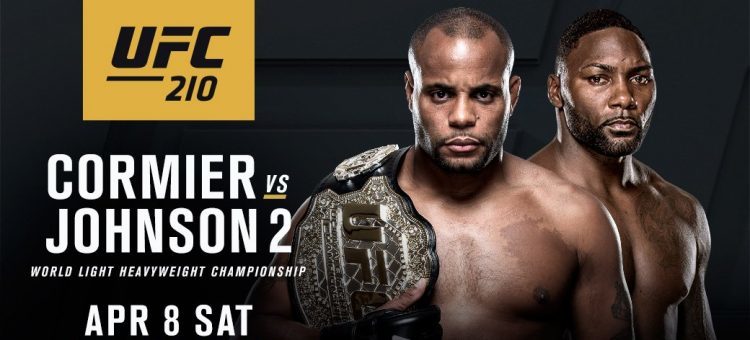 Rewanż Daniel Cormier vs. Anthony Johnson walką wieczoru UFC 210