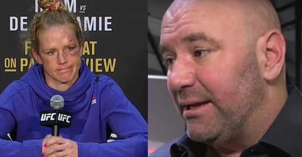 Dana White i Holly Holm – krytyczne wypowiedzi po gali UFC 208 [WIDEO]