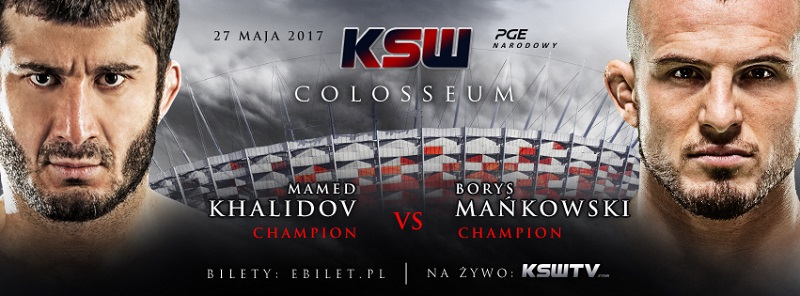 Starcie mistrzów: Khalidov vs. Mańkowski OFICJALNIE walką wieczoru na KSW Colosseum