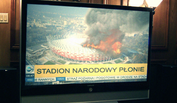 BREAKING: Stadion Narodowy w ogniu!