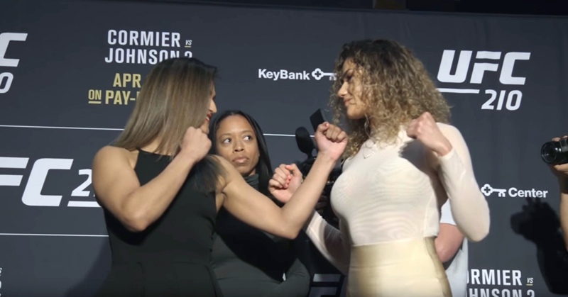 UFC 210: Pierwsze spotkania twarzą w twarz