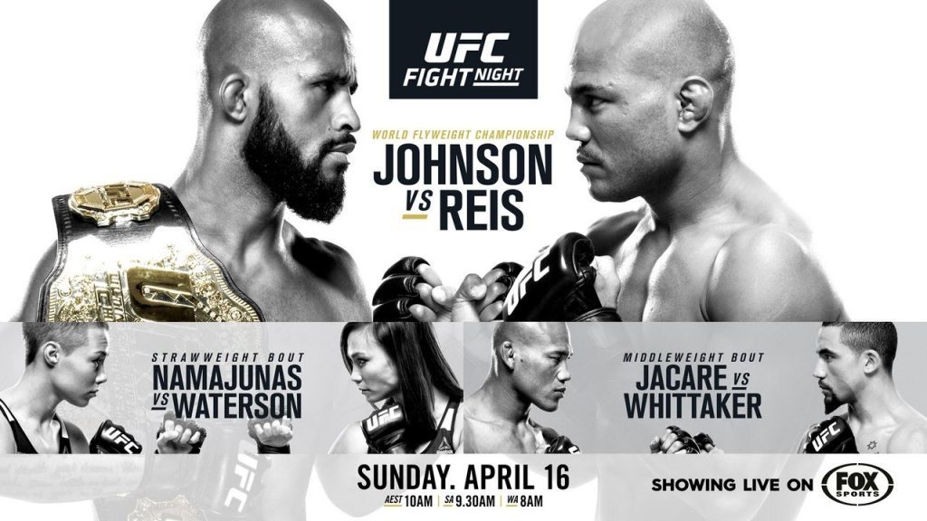 UFC on Fox 24: Johnson vs. Reis – wyniki