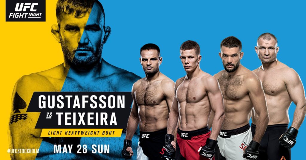 UFC Fight Night 109 w Sztokholmie z udziałem 4 Polaków – rozpiska, godziny emisji