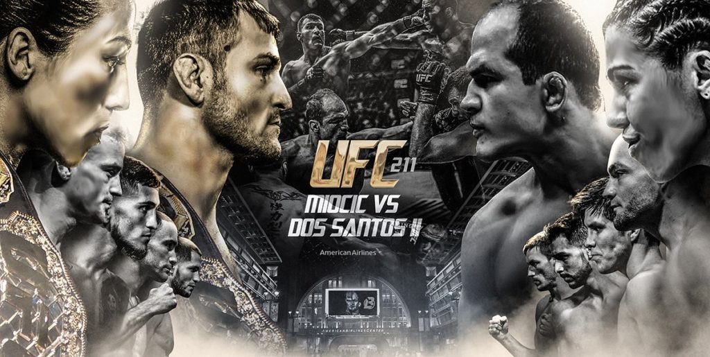 UFC 211 – ostateczna rozpiska karty walk i godziny emisji