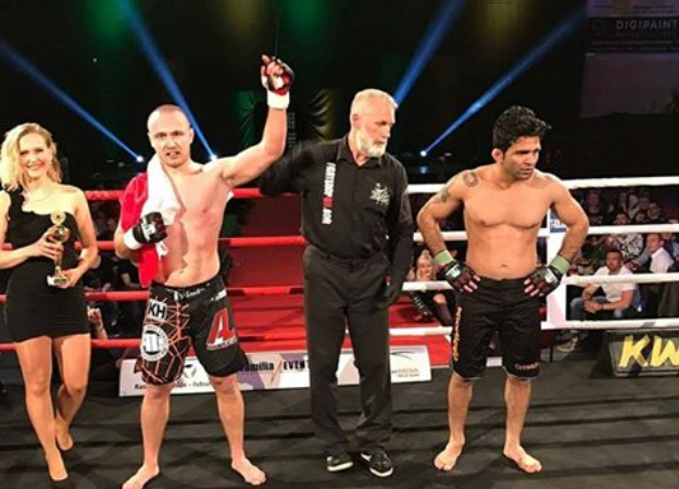 Marcin Bandel wygrywa przed czasem na La Familia Fight Night 8 w Niemczech