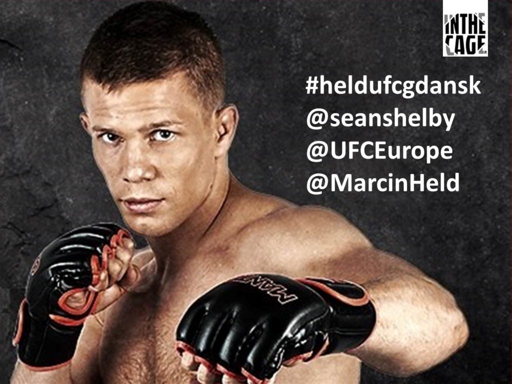 Marcin Held zawalczy na UFC Gdańsk!