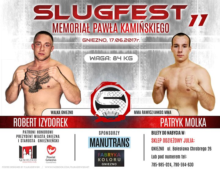 Robert Izydorek vs. Patryk Molka na Slugfest 11 w Gnieźnie