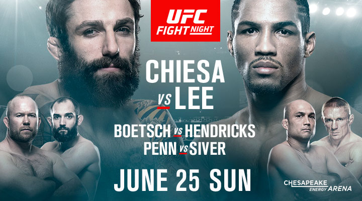 UFC Fight Night 112: Chiesa vs Lee