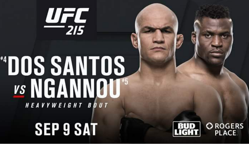 Junior dos Santos vs Francis Ngannou dodane do rozpiski gali UFC 215