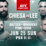 UFC Fight Night 112 – Chiesa vs Lee