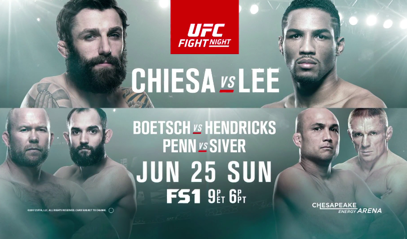 Aktualizowane: Wyniki wczesnego ważenia gali UFC Fight Night 112: Chiesa vs Lee