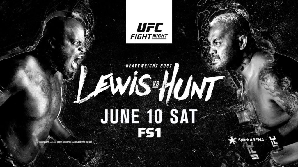 UFC Fight Night 110: Derrick Lewis vs. Mark Hunt – ostateczna karta walk, godziny transmisji, zapowiedź [WIDEO]