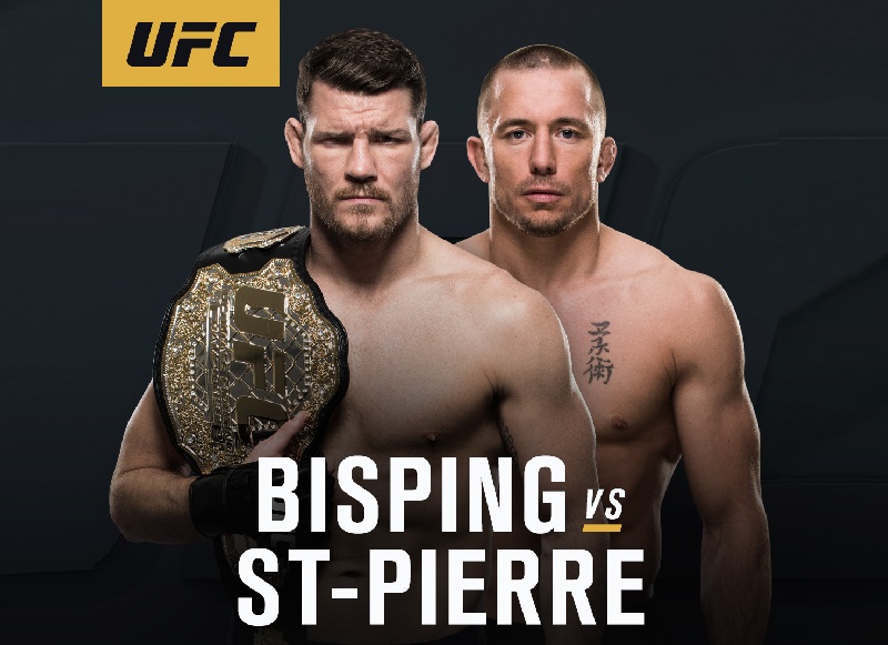 Michael Bisping vs Georges St. Pierre walką wieczoru gali UFC 217