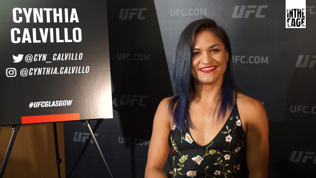 Cynthia Calvillo przed UFC Glasgow: „Chcę pasa, to jest mój czas”