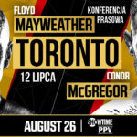 Floyd Mayweather Conor McGregor Konferencja Toronto