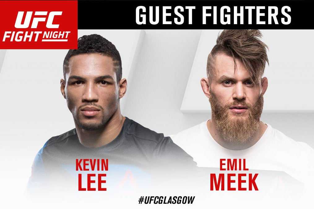 Kevin Lee i Emil Weber Meek gośćmi specjalnymi na UFC Glasgow