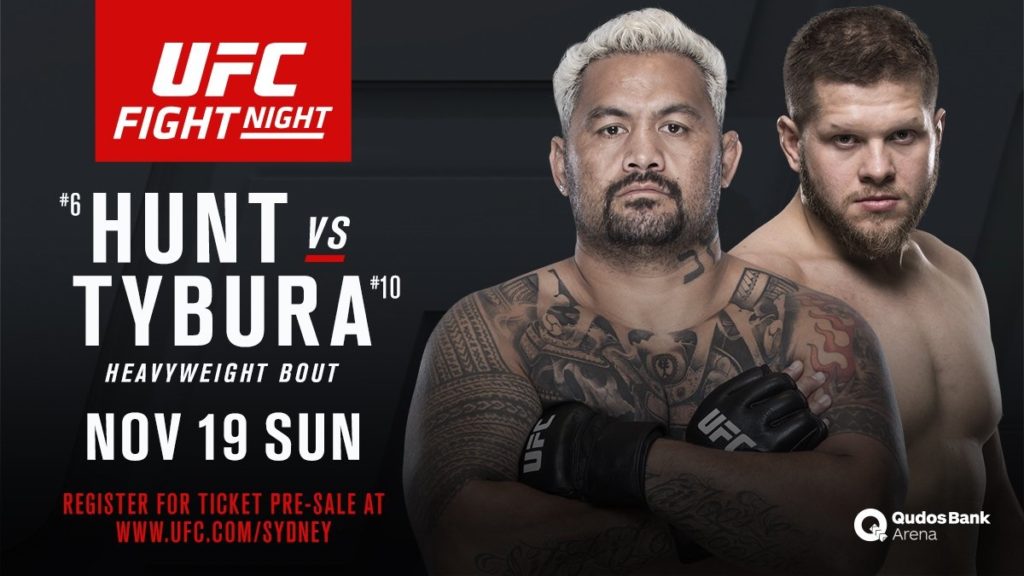 OFICJALNIE: Marcin Tybura vs. Mark Hunt na gali UFC w Sydney