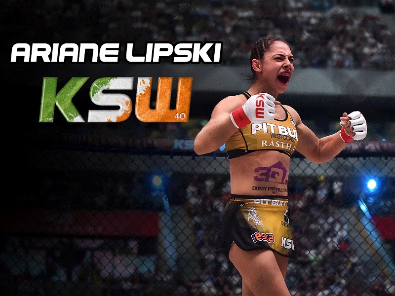 Ariane Lipski będzie bronić tytułu na KSW 40 w Dublinie