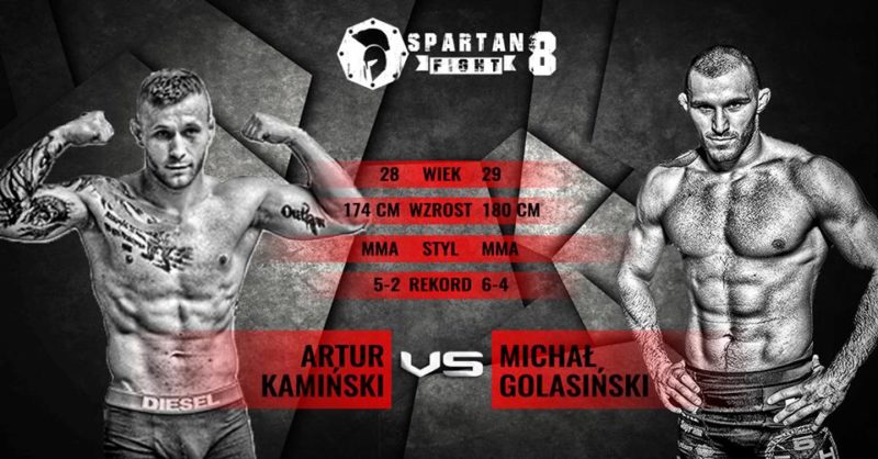 Michał Golasiński z nowym przeciwnikiem na Spartan Fight 8