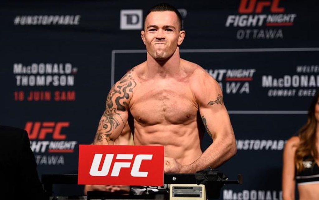 Rafael dos Anjos vs. Colby Covington o pas tymczasowy wagi półśredniej na UFC 224 w Brazylii