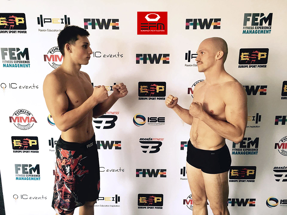 European Fight Masters II – wyniki ważenia