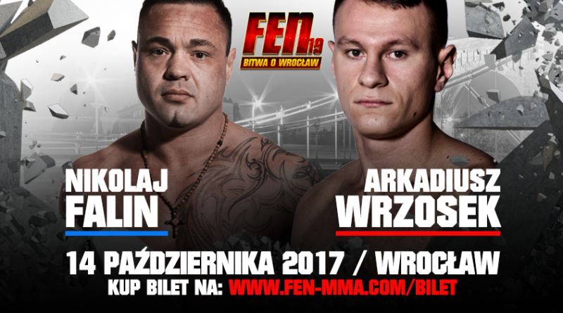 Arkadiusz Wrzosek i Nikolaj Falin w starciu o pas mistrzowski FEN na gali we Wrocławiu