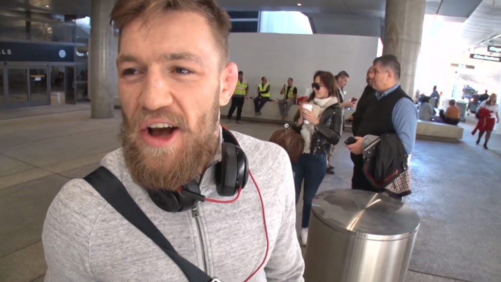 Conor McGregor na Ergo Arenie, euforia polskich kibiców! [WIDEO]