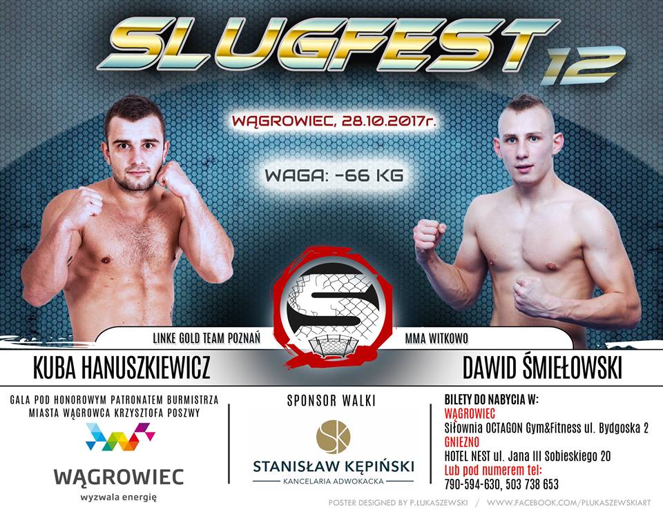 Kuba Hanuszkiewicz i Dawid Śmiełowski zmierzą się na Slugfest 12 w Wągrowcu