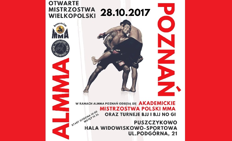 Mistrzostwa Wielkopolski i Akademickie Mistrzostwa Polski ALMMA 138 odbędą się w Poznaniu