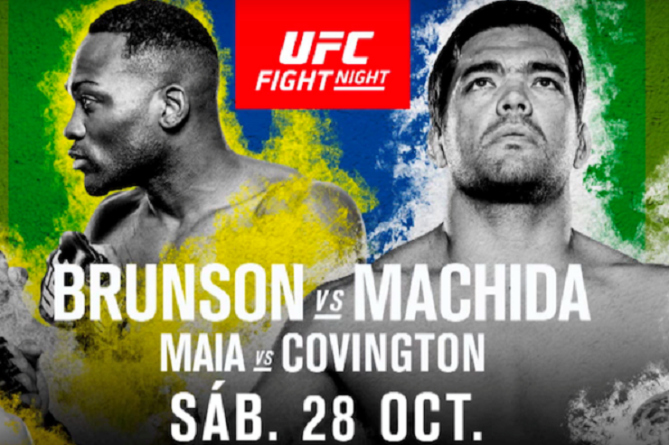 UFC Fight Night 119: Brunson vs. Machida – Wyniki