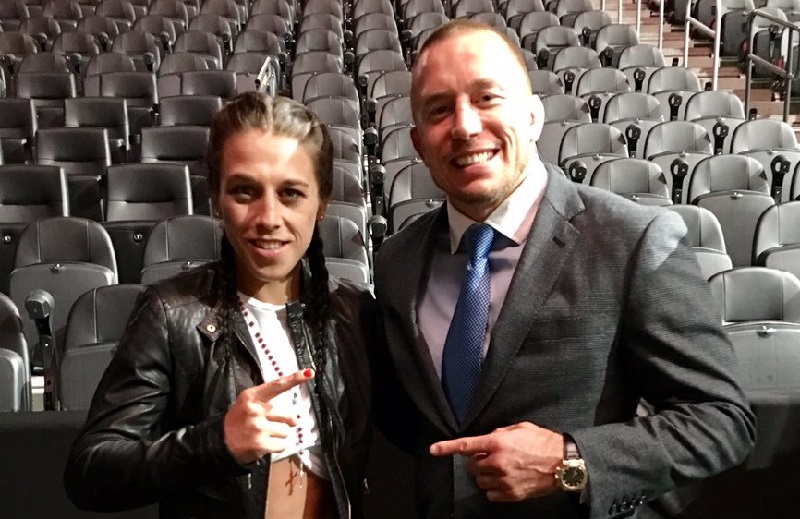 Georges St-Pierre uważa Joannę Jędrzejczyk za najlepszą wojowniczkę na świecie [FOTO]